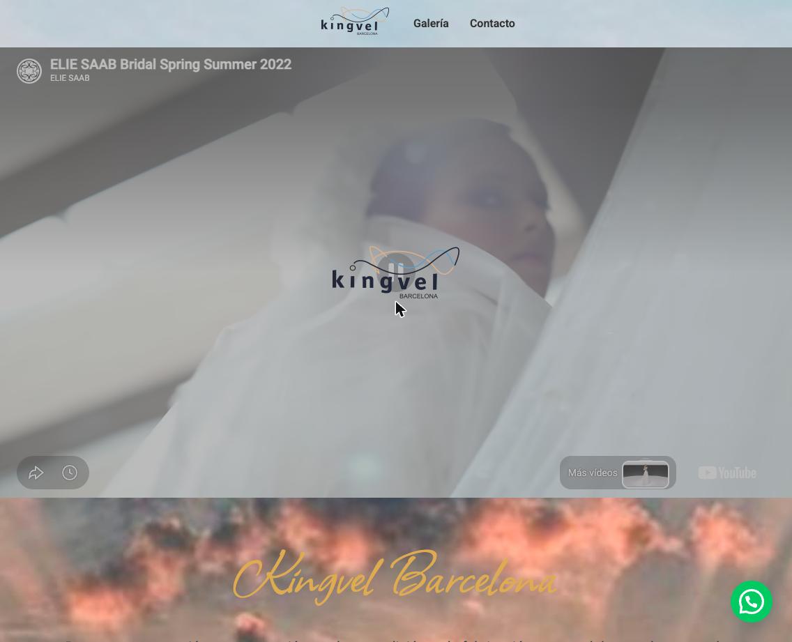 Web de Kingvel Barcelona diseñada por DGTALIT